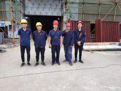 祝賀立通電梯公司又一個電梯安裝施工項目進場